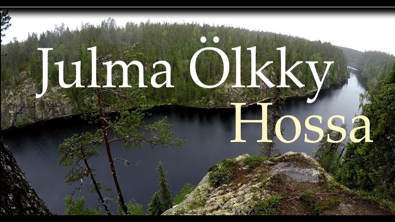 Hossa National Park-Julma &Ouml;lkky vaellusvideo-finnische Natur
