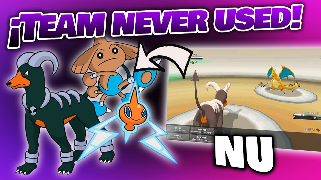 ✅ MI MEJOR EQUIPO de NEVER USED 👉 ¡ÚSALO TÚ MISMO! | PokeMMO