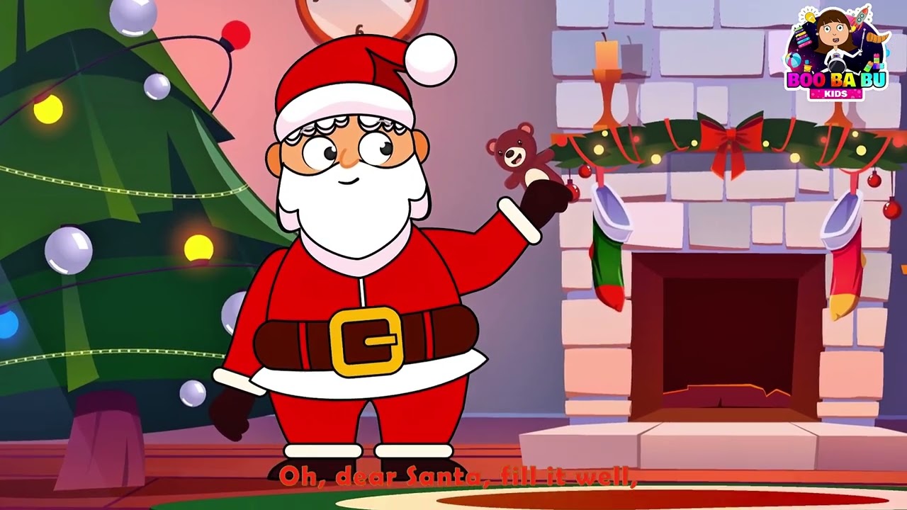 Santa's Coming Tonight! 🔔 Magical Christmas Song for Children #christmas #kidssongs