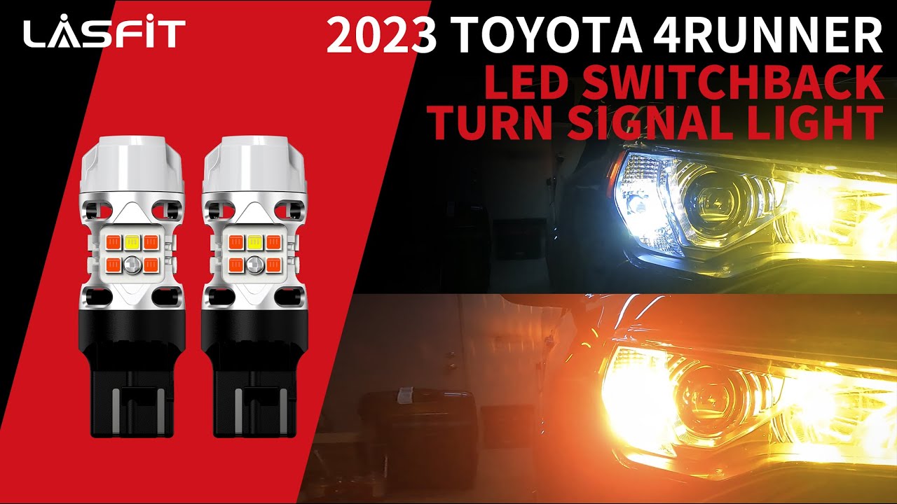 Установка и обзор переднего указателя поворота для Toyota 4Runner 2023 года | Светодиодная лампа ...