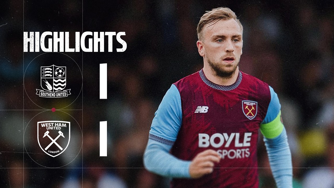 Southend United 1-1 West Ham | Pre-Season Friendly Highlights