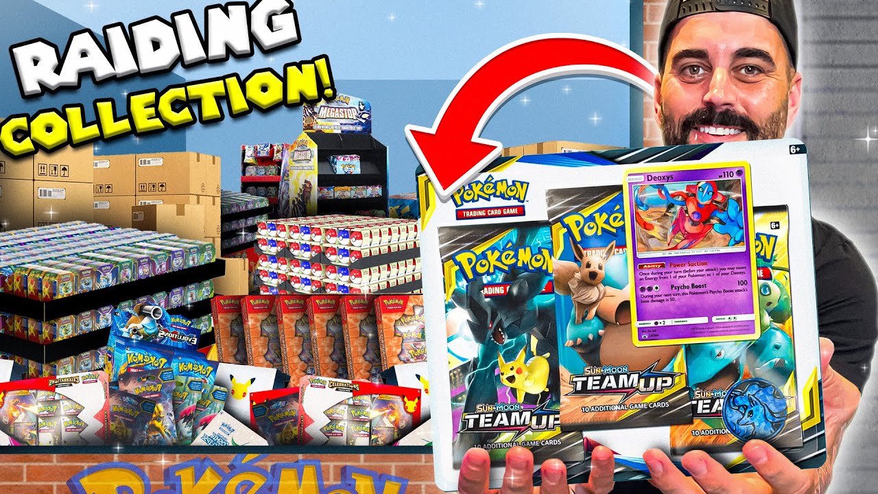 FOUND Team Up Blisters and HIT BIG! Garage Diving For Pokemon Cards