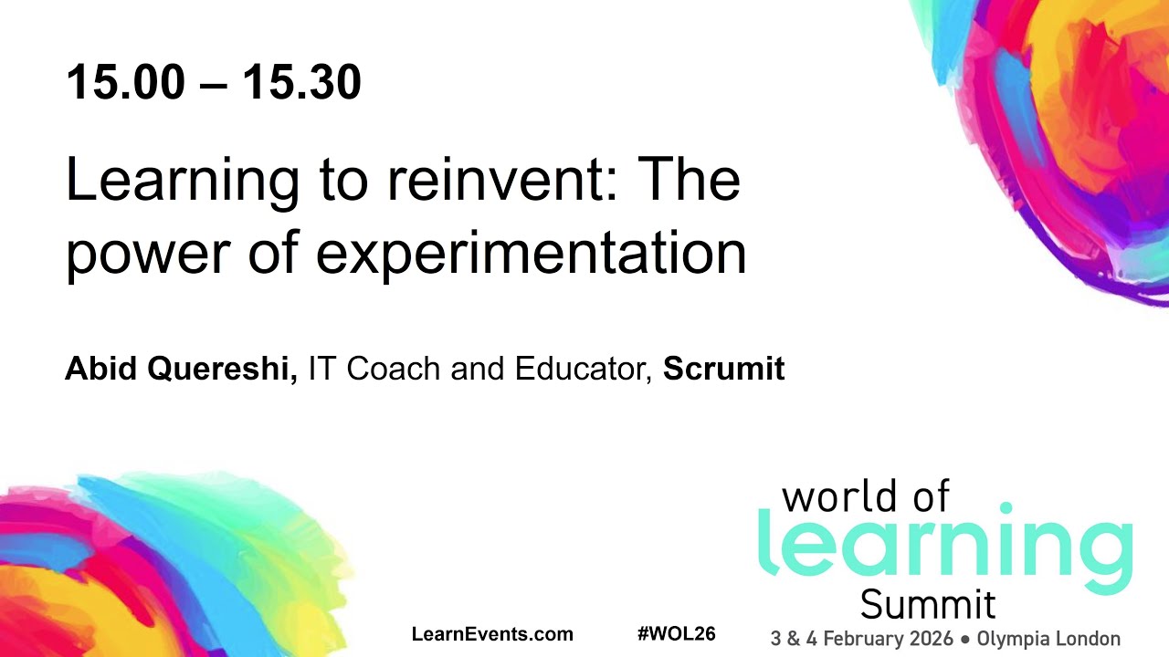 Learning to reinvent: The power of experimentation
