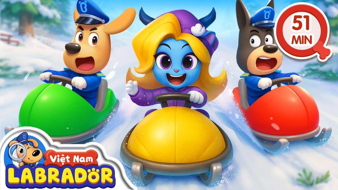 ❄️ Người tuyết biết nói | TP. Ven Biển | Hoạt hình thiếu nhi 👮 Cảnh sát trưởng Labrador Vietnam 🚔