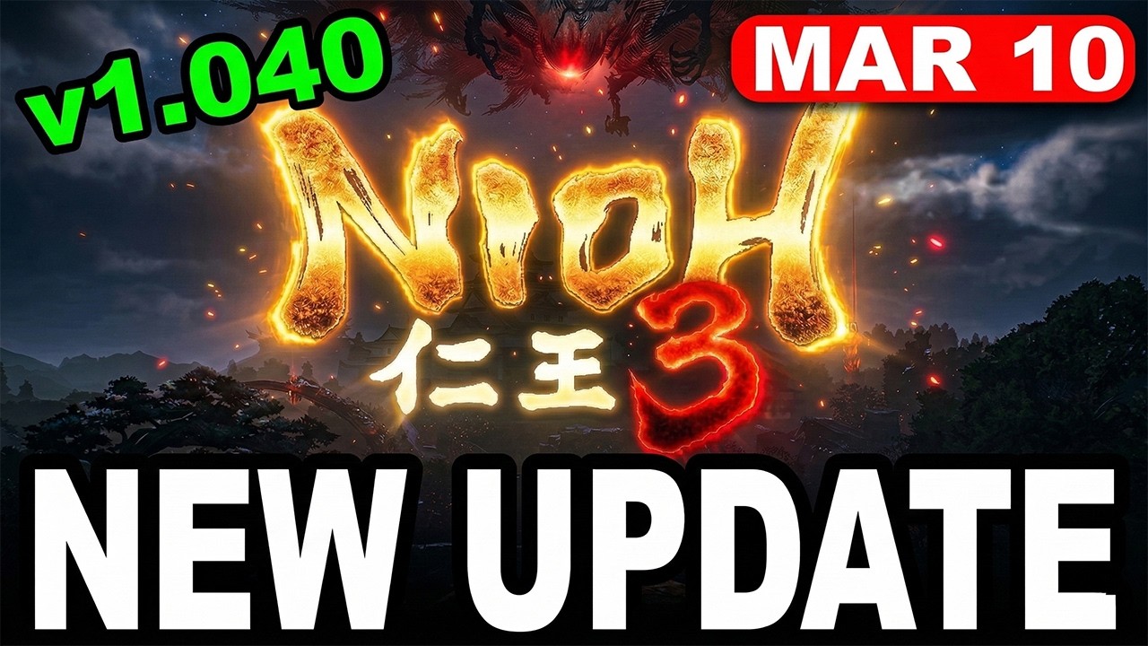 Nioh 3 Update 1.040 Patch Notes &ndash; Free Celebration Armor & Huge Gameplay Fixes!