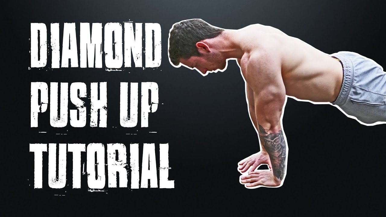 Diamond Push Ups Tutorial | Correct Form | Triceps & Chest