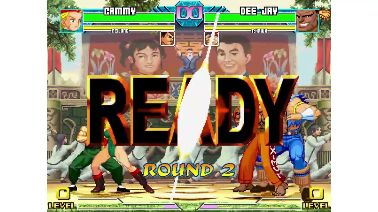 Cammy Y Feilong Vs T.Hawk Y DeeJay - Mugen Tag Battle