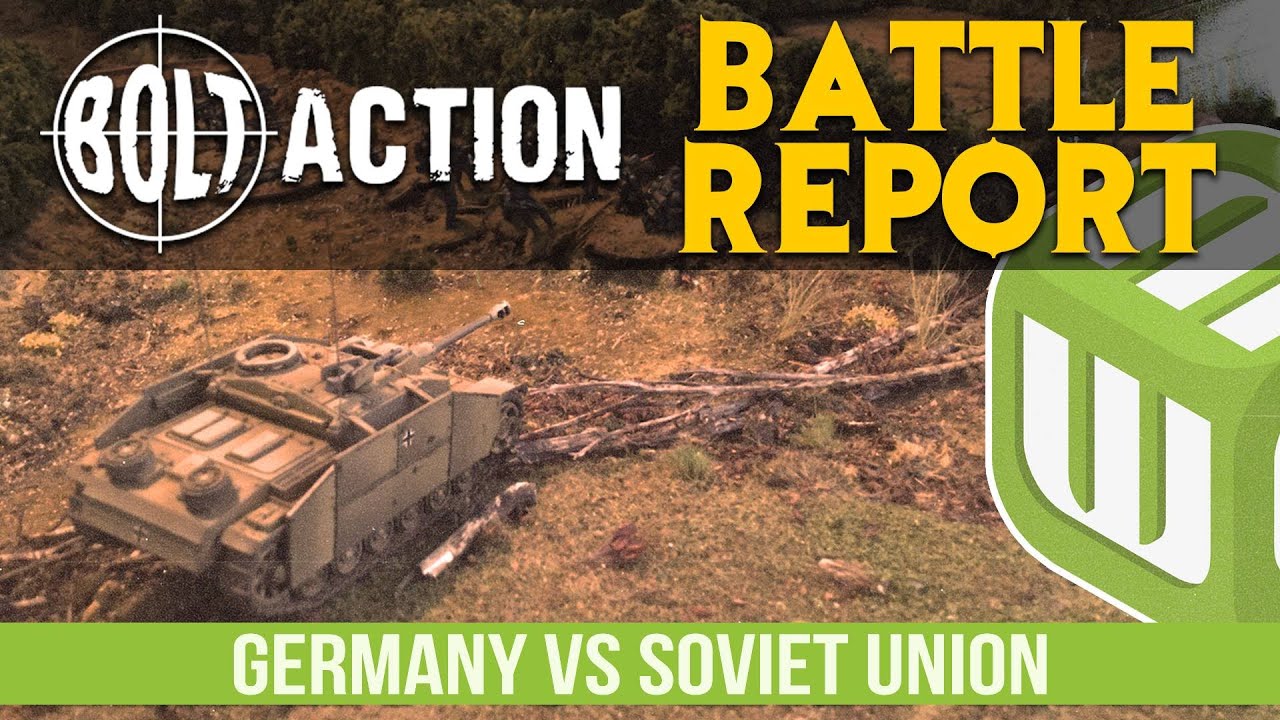 German vs Soviet Bolt Action Battle Report Ep 9