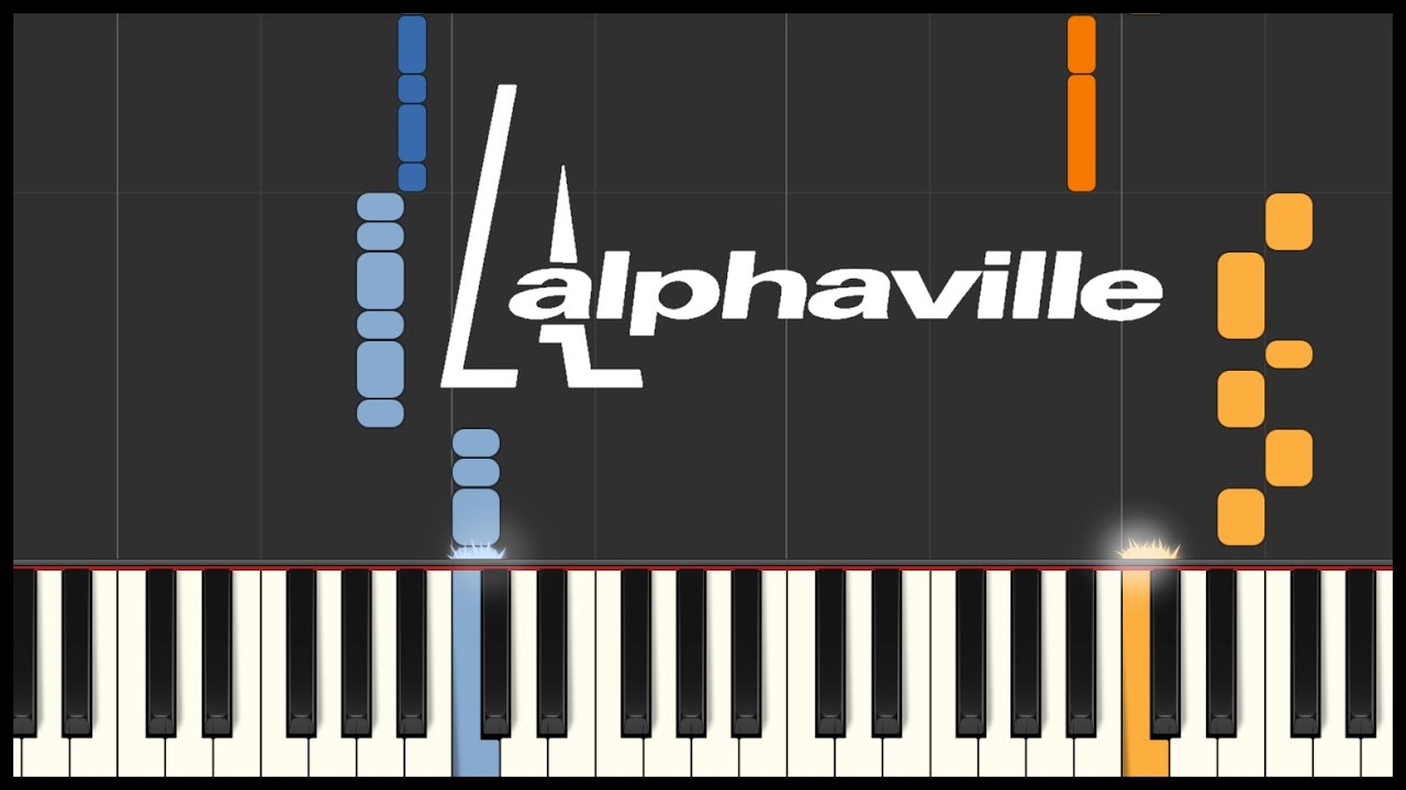 Alphaville - Big In Japan (Piano Tutorial)