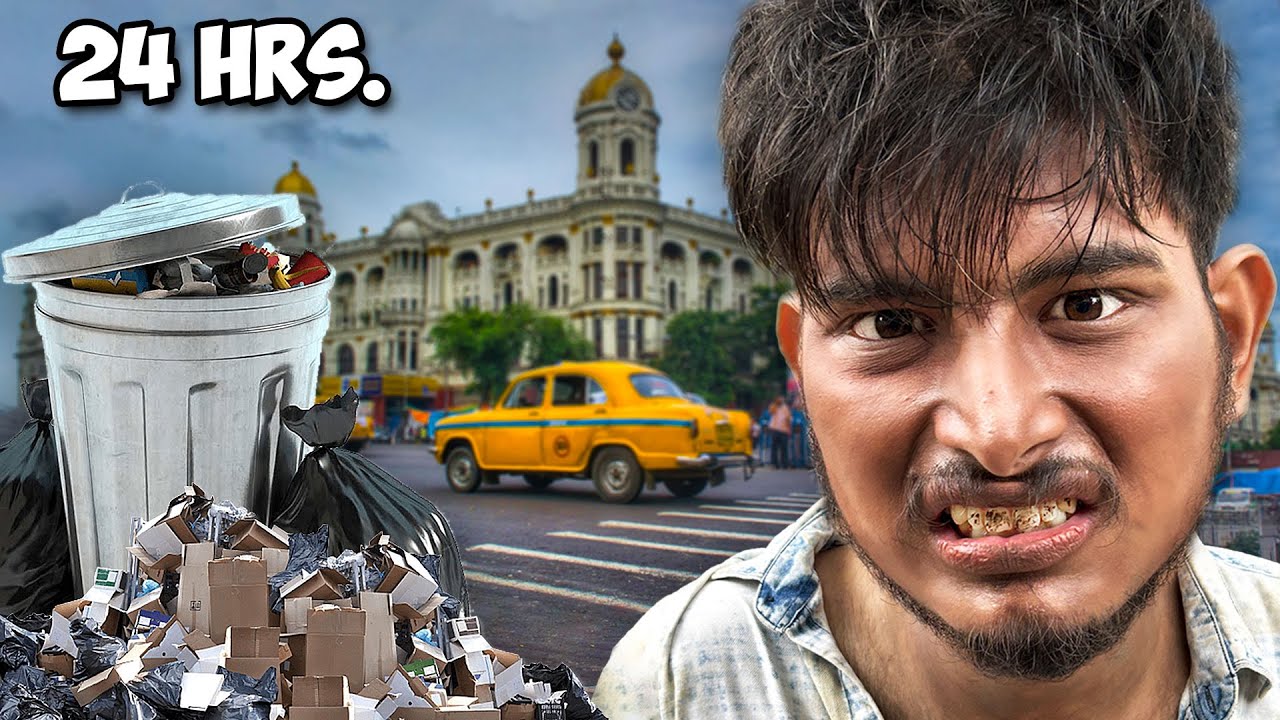 Living as a beggar for 24 hours KOLKATA