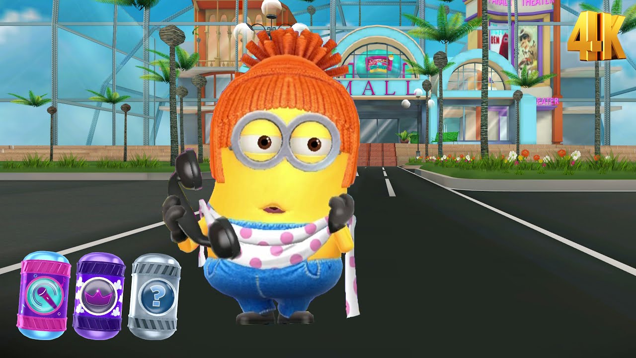 Minion Rush Gameplay (PC UHD4K 60FPS) - Can Lucy Minion get 12K Bananas with the Banana Splitter