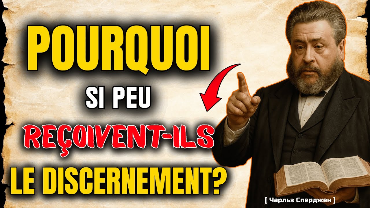 Que FERAIS-tu si DIEU te donnait le DISCERNEMENT ? | Spurgeon révèle la PUISSANCE de COMPRENDRE