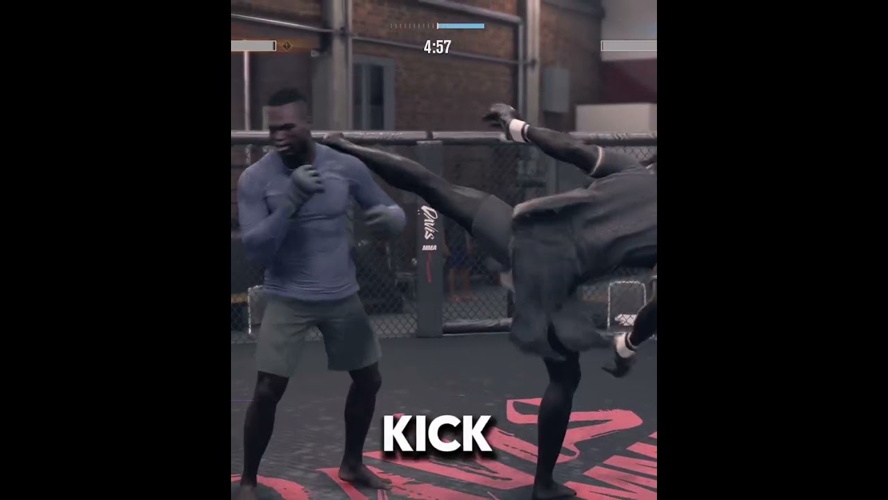 How to learn the spinning heel kick in UFC 5 #gaming #gamingchannel #ufc5 #ufc5careermode