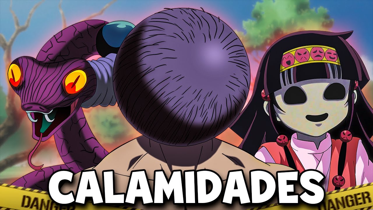As 5 CALAMIDADES do CONTINENTE NEGRO e SEUS PODERES Explicados! Hunter X Hunter