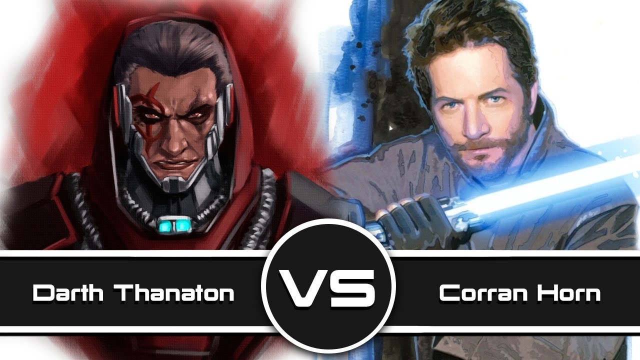 Versus Series: Darth Thanaton VS Corran Horn