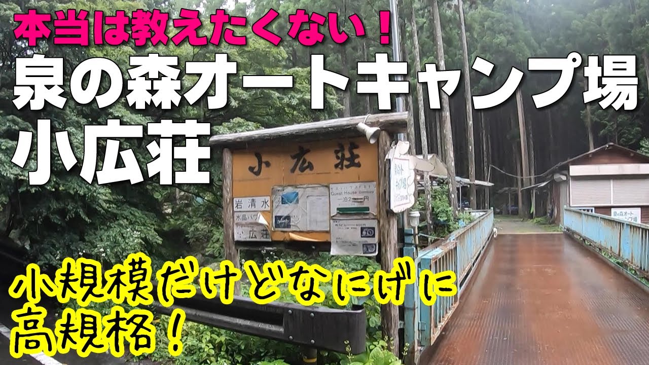 【穴場キャンプ場紹介】女ソロにおススメ！色々安心で高規格！【奈良県泉の森オートキャンプ場小広荘】