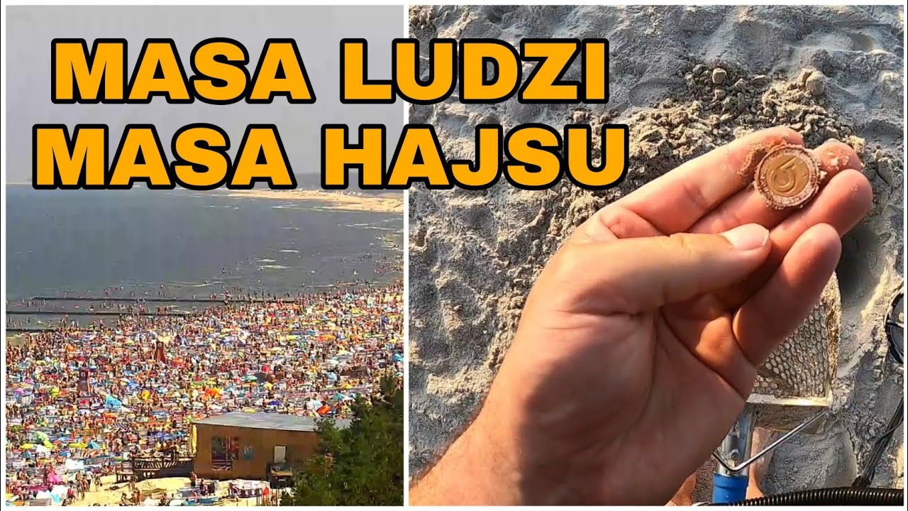 REKORDOWE TEMPERATURY W ŁEBIE! MASA HAJSU Z POSZUKUWAŃ WYKRYWACZEM NA PLAŻY!