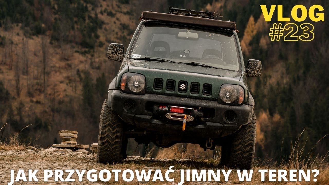 V#23 Wszystko o naszym Jimie | JAK PRZYGOTOWAĆ JIMNY W TEREN | test nowej wyciągarki