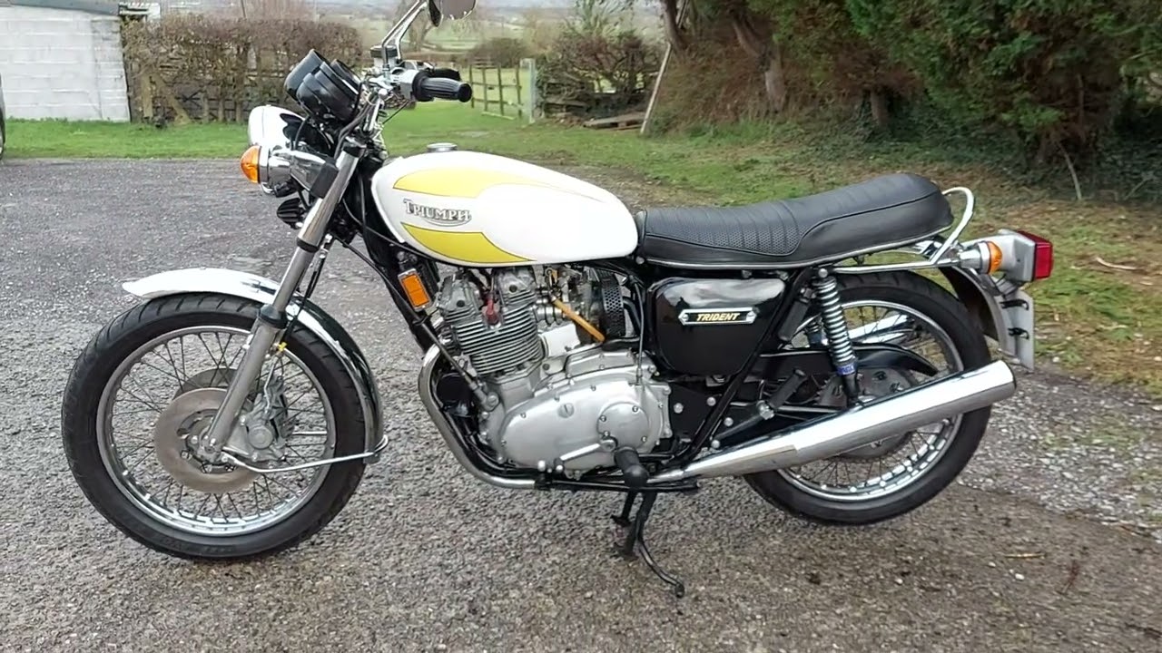 1975 TRIUMPH TRIDENT T160 FOR SALE. WALK ROUND AND START UP