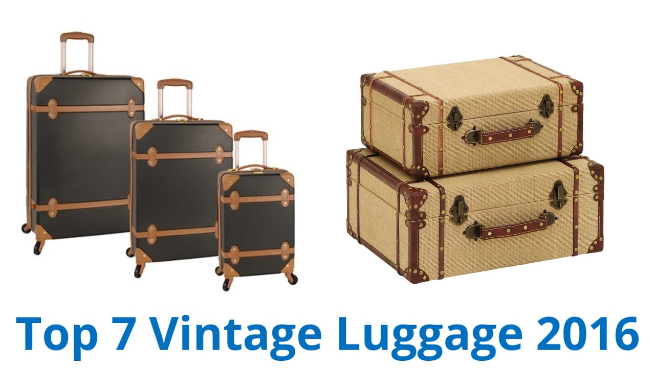 7 Best Vintage Luggage 2016