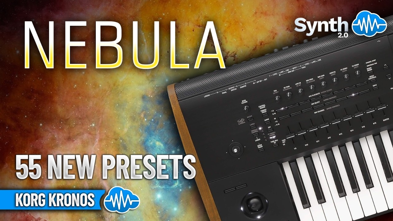 KORG KRONOS / NAUTILUS SERIES ♫ 55 Custom Soundset ► NEBULA PACK