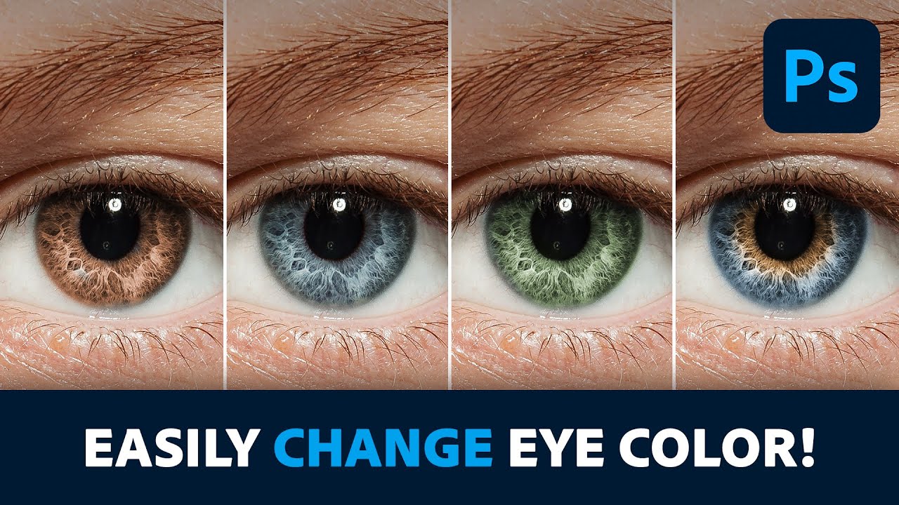 How To Change Eye Color in Photoshop