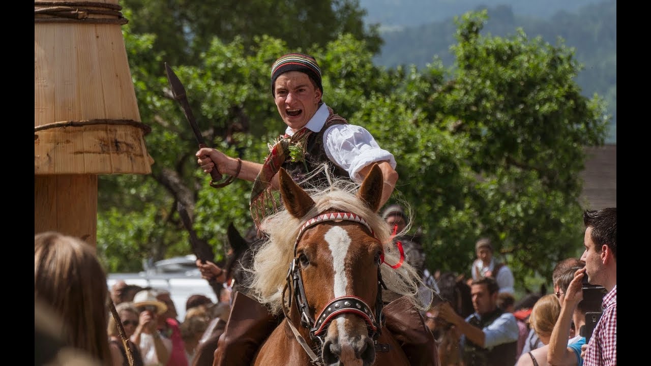 Feistritzer Kirchtag 2019 - UNESCO World Heritage (Kufenstechen highlights)