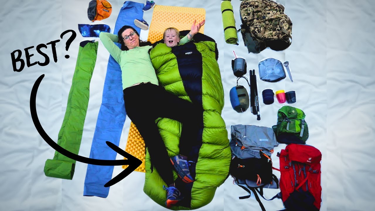 How I pack for backpacking with family of 4
