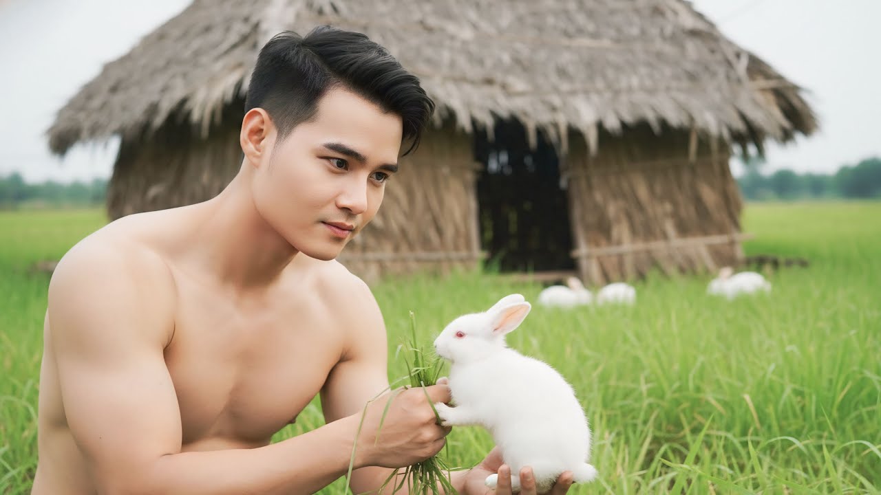 Buổi Sáng Cùng Vợ Chăm Sóc Đàn Thỏ | Cuộc Sống Thôn Quê | Nguyễn Huy & Nguyễn Điền