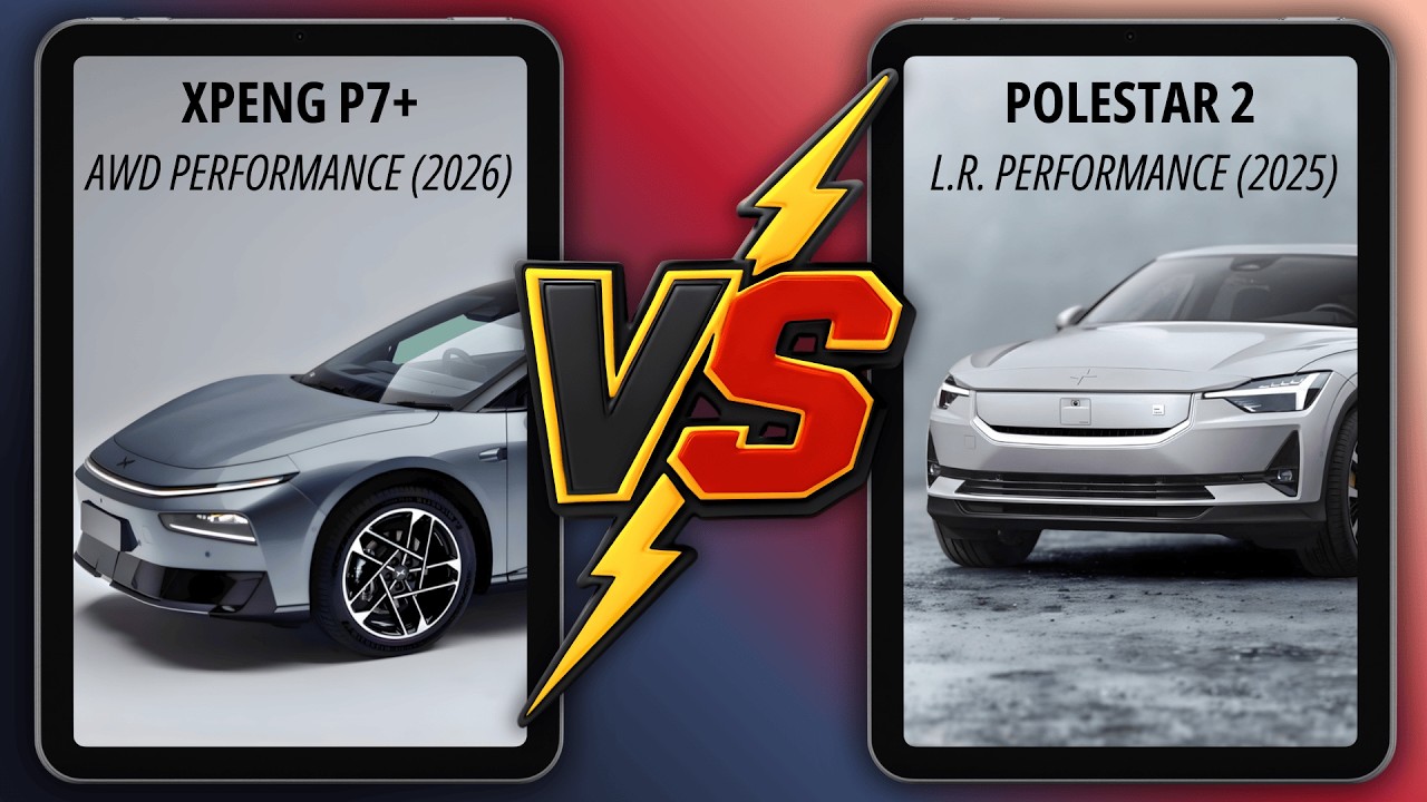 XPENG P7+ vs Polestar 2 Performance (2025) | Which EV Wins? ⚡️