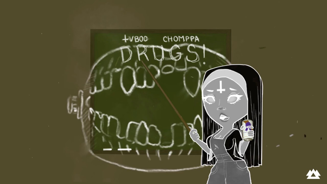 TVBOO, CHOMPPA - DRUGS! [OFFICIAL VISUALIZER]