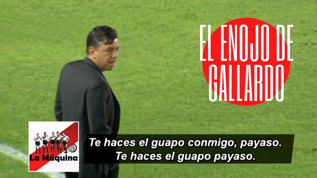 MARCELO GALLARDO, ENOJAD&Iacute;SIMO CON EL ARBITAJE: SE FUE EXPULSADO ANTE INDEPENDIENTE