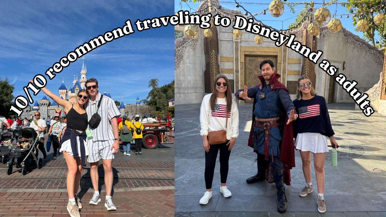 10/10 recommend traveling to Disneyland as adults
