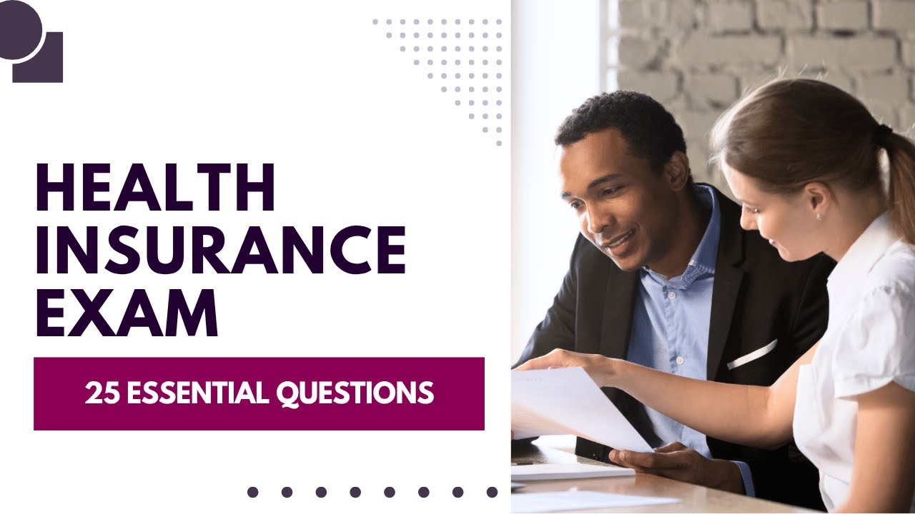 Health Insurance Practice Test - Mock Exam Prep & Review (25 Essential Questions)