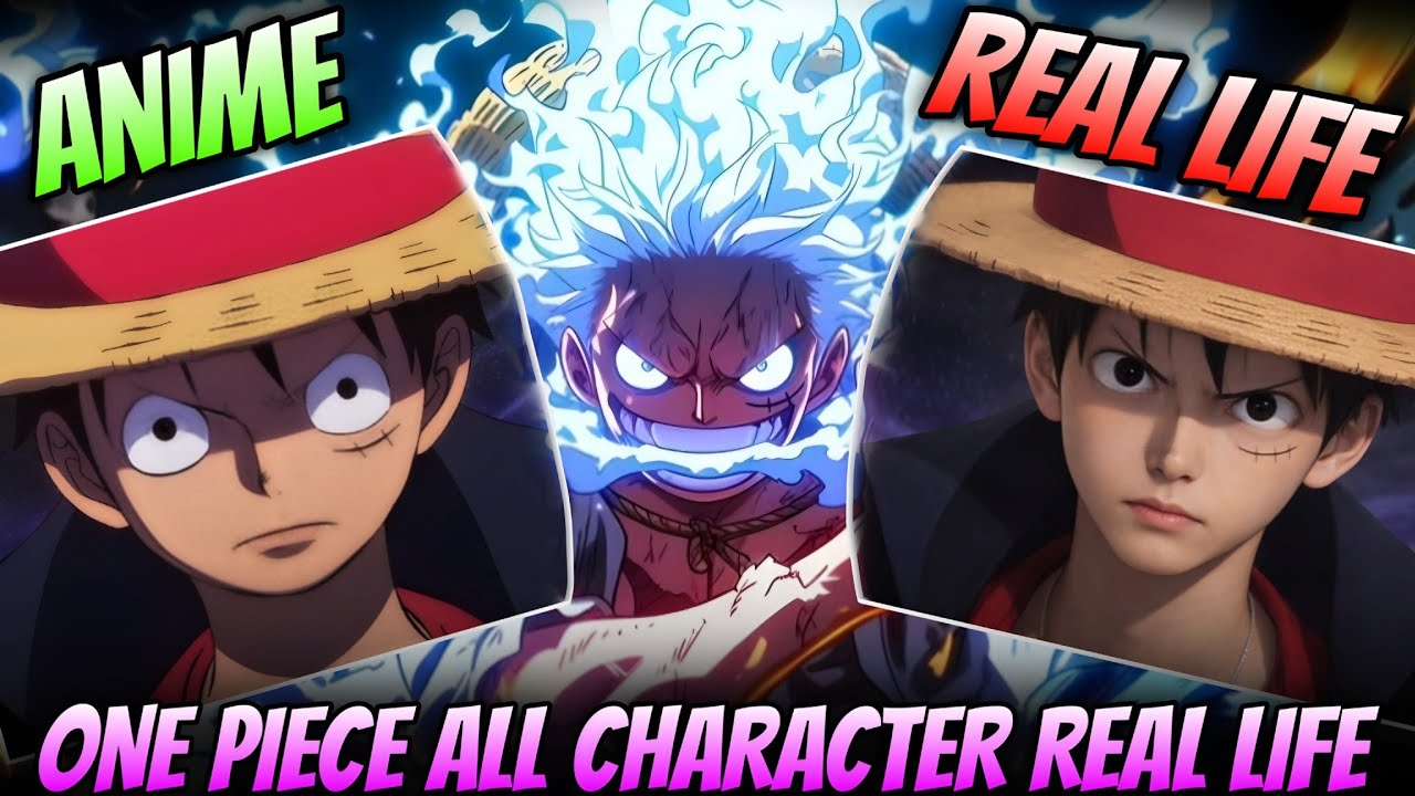 One Piece Anime  All Character Real life | Anime vs real life | One Piece Anime Real life 😱