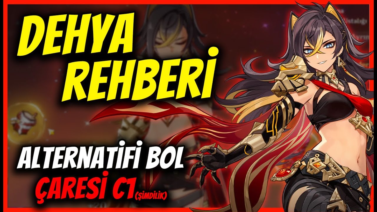 Gerçekten Hayal Kırıklığı mı? | DEHYA REHBERİ | Yadigarlar & Silah & Takım | Genshin Impact Türkçe