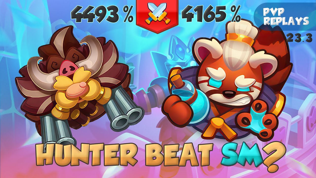 HUNTER Beat Spirit Master ????!!! PVP Rush Royale