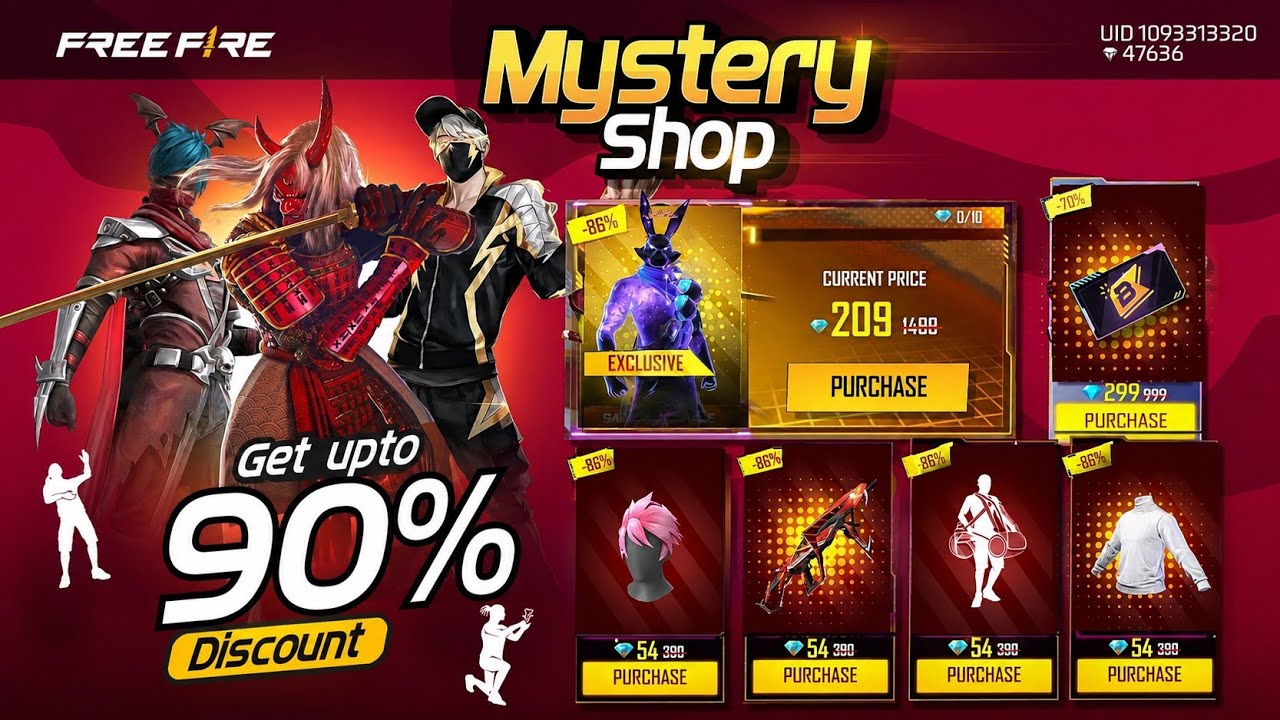 Next Mystery Shop Event Free Fire💥🤯| Golden Shade Bundle Return | Throne Emote Return | Ff New Event