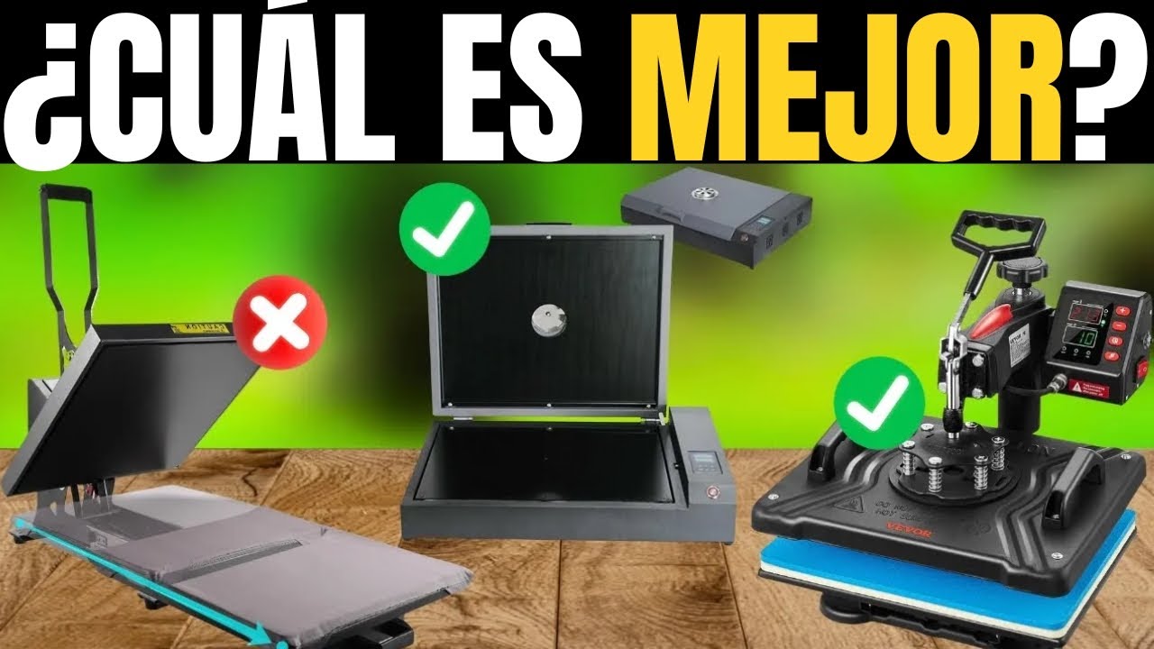 Las Mejores Prensas de Sublimaci&oacute;n en 2026 | Mejor Maquina de Impresi&oacute;n en Calor - Prensa en Calor
