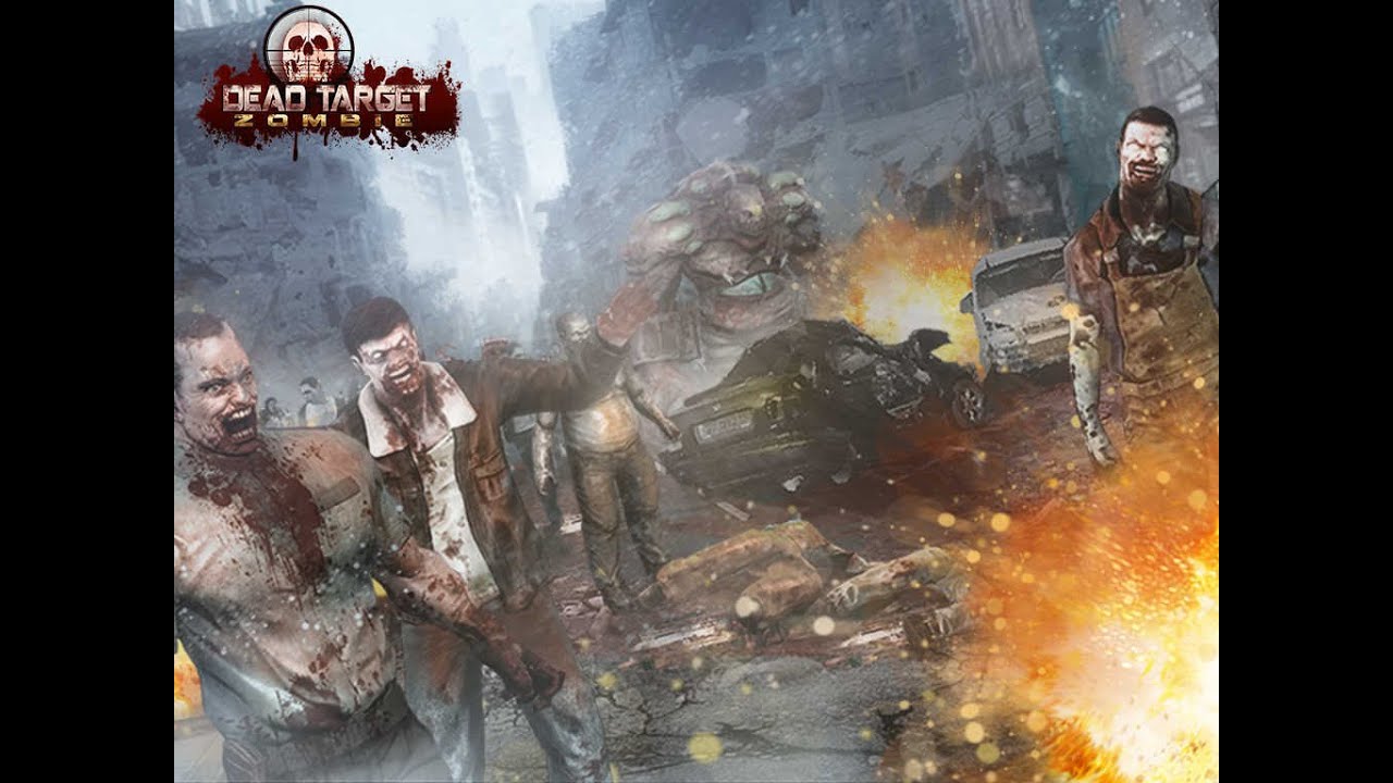 Dead Target Gameplay Walkthrough...(Kill powerfull zombies with powerfull weapons)