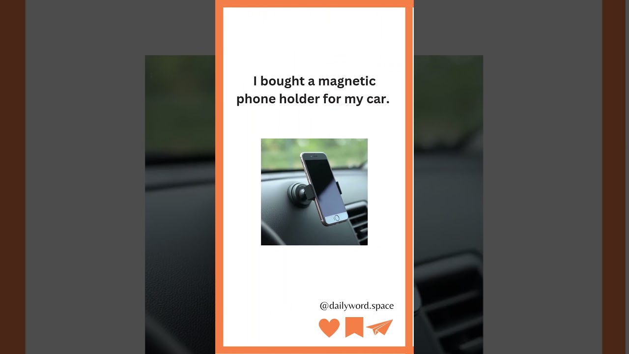 Aprendo Ingl&eacute;s - Vocabulario - Nueva palabra 😎 magnetic #inglesdiario