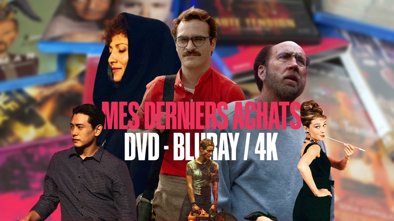 MES DERNIERS ACHATS #5 ! BLURAY - DVD & 4K