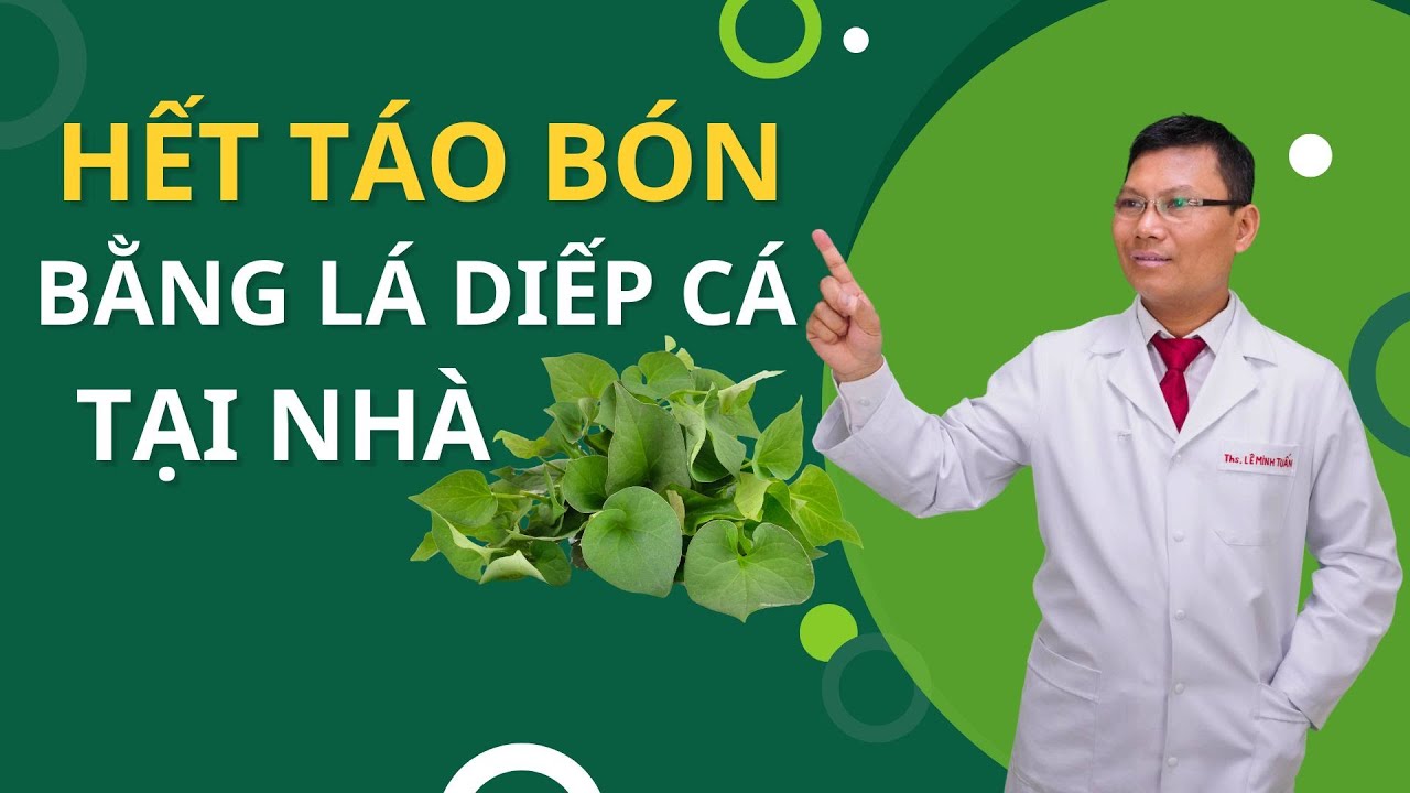 Mẹo chữa táo bón cấp tốc bằng rau diếp cá hiệu quả | Tuấn Thầy Thuốc