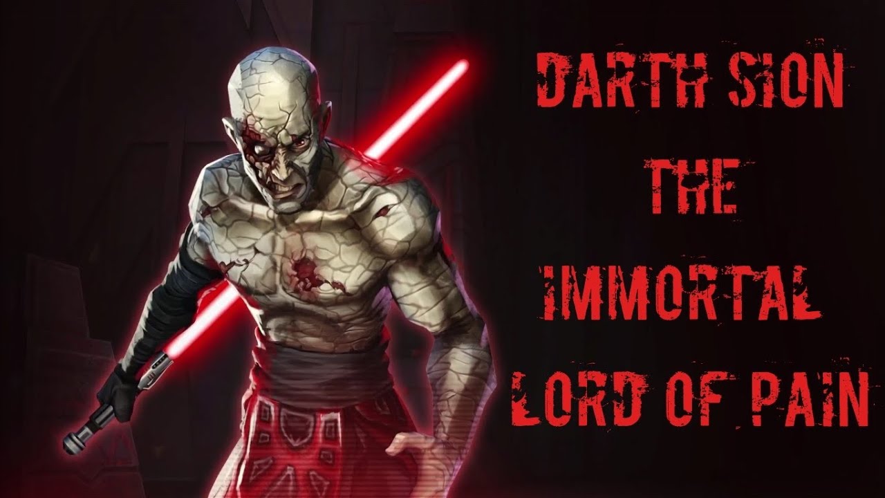 The Rise and Fall of Darth Sion 