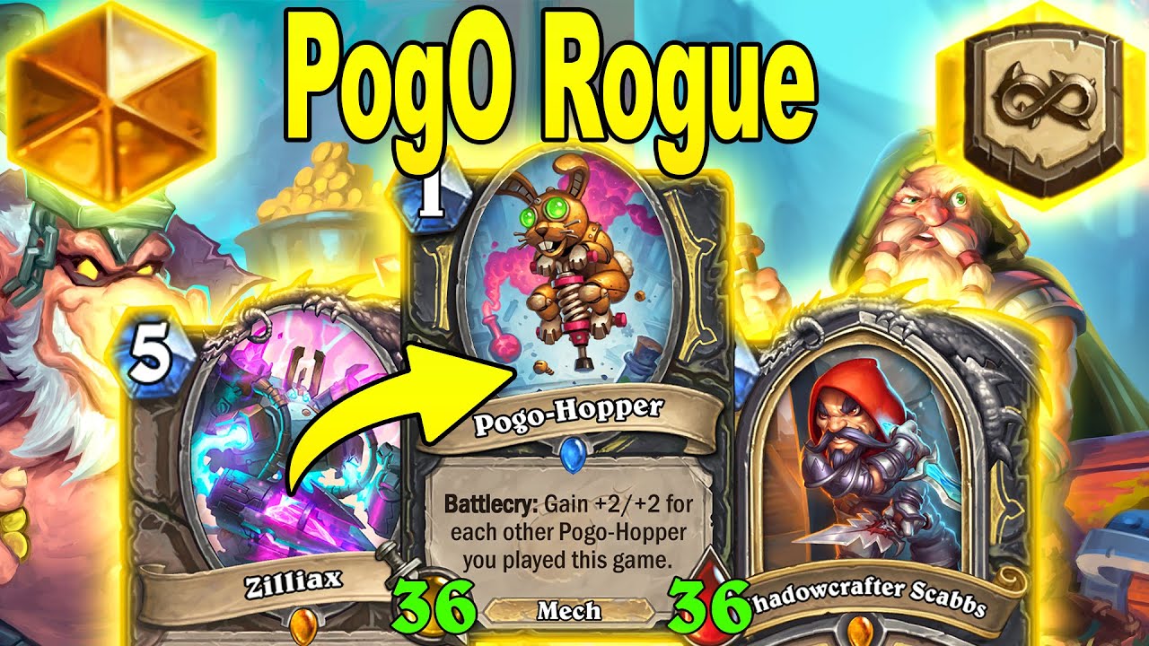 Pogo Rogue is Back in 2023 Stronger Than Ever Before For You At Titans Mini-Set | Hearthstone