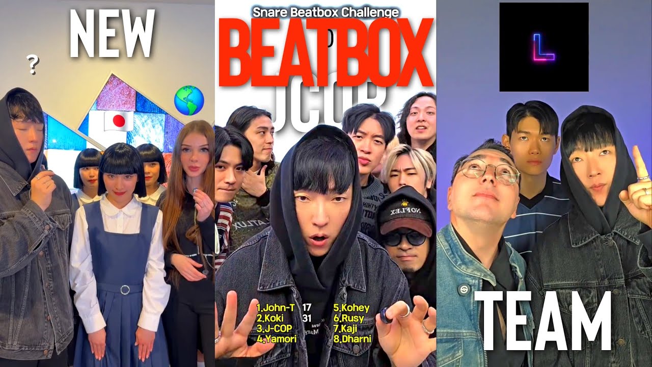 Best of Beatbox JCOP Team Challenges (ASMR)