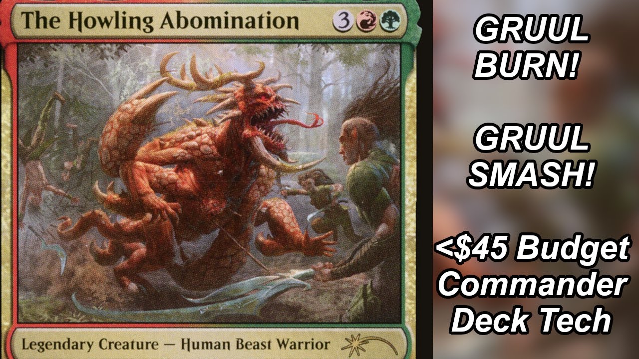 The Howling Abomination (Blanka, Ferocious Friend) Budget Commander Deck | MTG