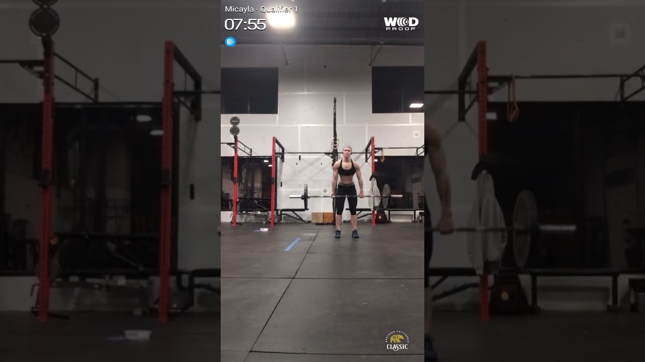 Micayla Barnes, NorCal Classic 2026 online qualifier - Barbell chipper