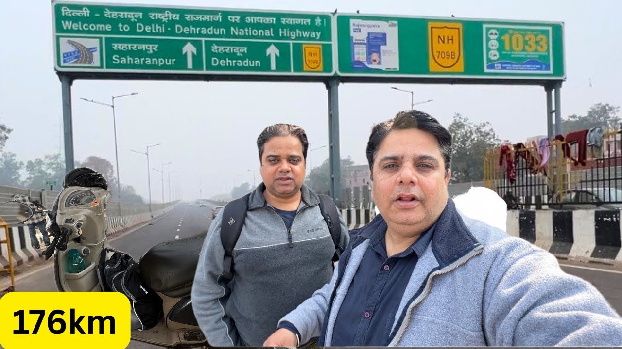 180 KM Scooty Ride Ek Din Mein 😱 | Delhi To Baghpat With Pankaj
