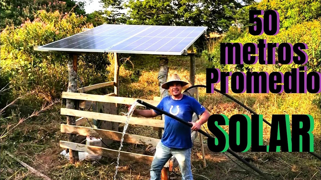 Bombeo SOLAR Rancho / 1 HP Kolosal 95 Connera